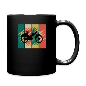 Moped Moped Moped Rider Moped Rider Mopeds Mokick - Full Colour Mug - black - Right