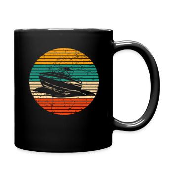 Bateau bateau bateau bateau bateau - Mug uni - noir - Droite