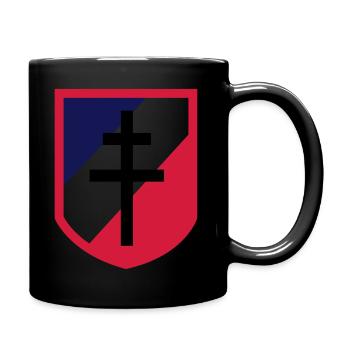 Frankreich Libre - vectoriale rouge - Tasse einfarbig - Schwarz - Rechts