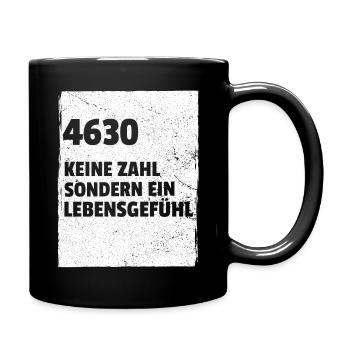 4630 Bochum - Tasse einfarbig - Schwarz - Rechts