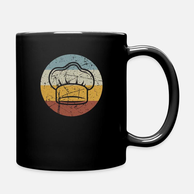 Koch Kochen Grillen Küche Essen - Tasse einfarbig - Schwarz