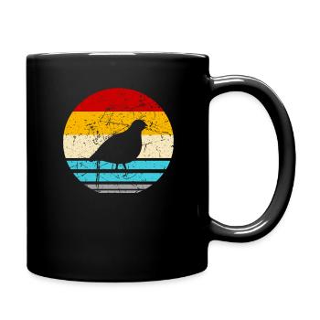Quail quail quail breeders bird farm - Full Colour Mug - black - Right