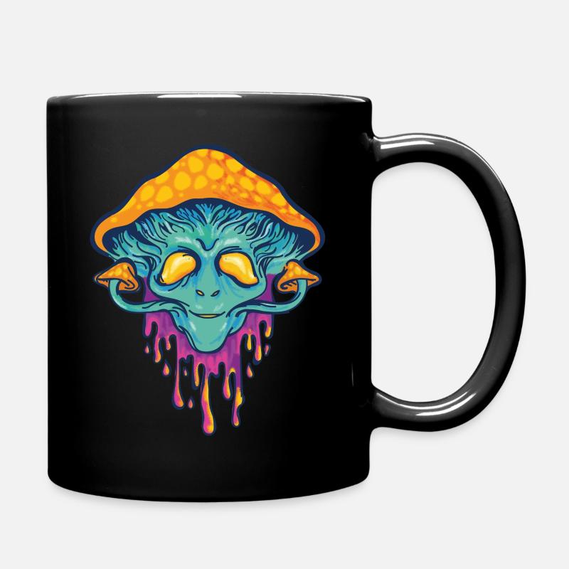 Shirt mushroom head - Tasse einfarbig - Schwarz