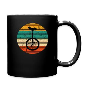 Monocycle Vélo Unicycliste Monocycle Conduite Monocycle - Mug uni - noir - Droite