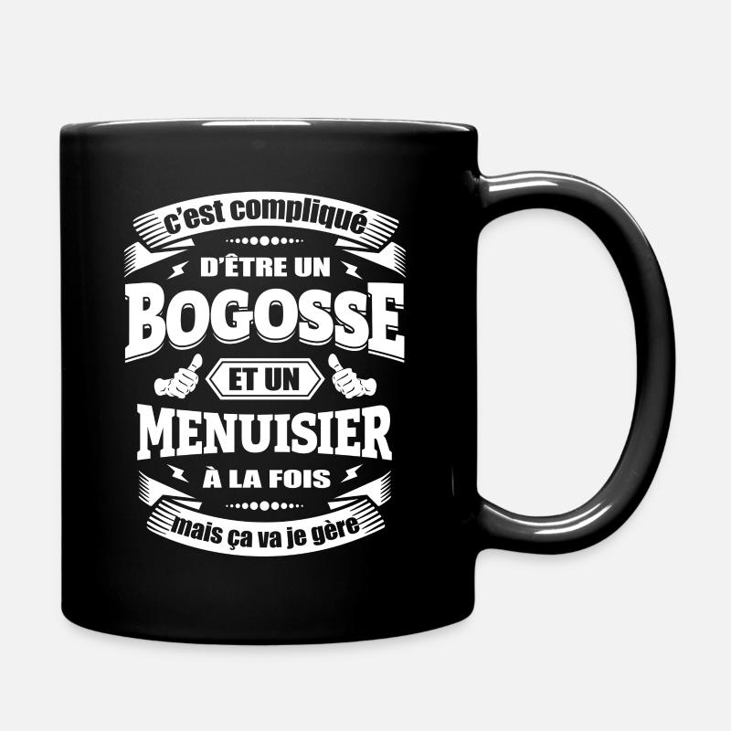BOGOSSE ET MENUISIER - Mug uni - noir
