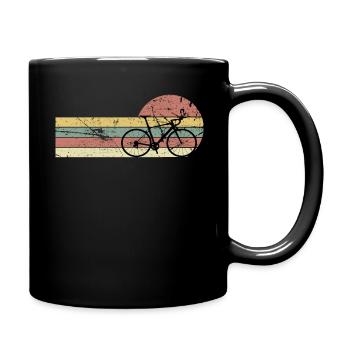 Gravelbike Gravel Vélo de course Vélo - Mug uni - noir - Droite