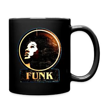 Funk - Tasse einfarbig - Schwarz - Rechts