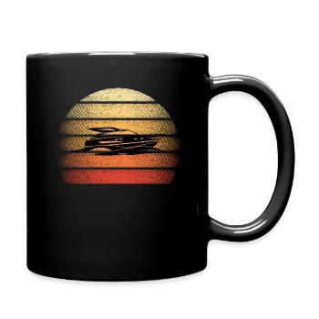 Bateau bateau bateau bateau bateau - Mug uni - noir - Droite