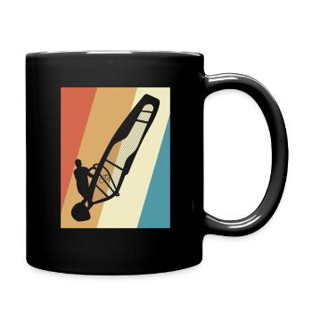 Windsurfing Windsurfers - Full Colour Mug - black - Right