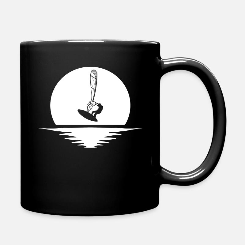 Windsurfen Windsurfer - Tasse einfarbig - Schwarz