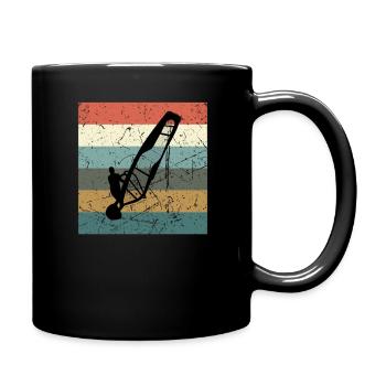 Windsurfing Windsurfers - Full Colour Mug - black - Right
