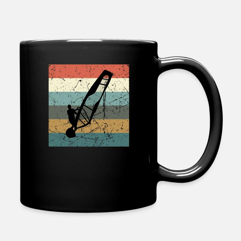 Windsurfen Windsurfer - Tasse einfarbig - Schwarz