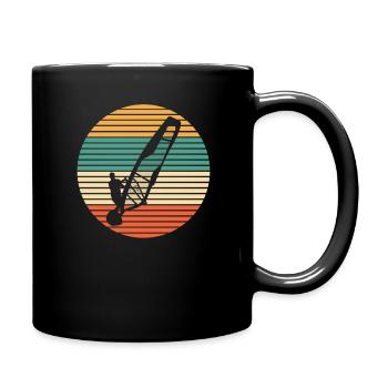 Windsurfing Windsurfers - Full Colour Mug - black - Right