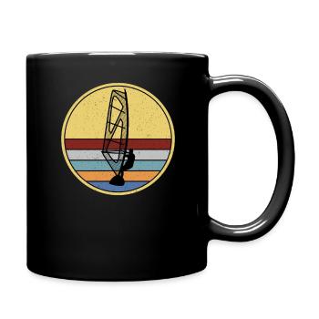 Windsurfing Windsurfers - Full Colour Mug - black - Right
