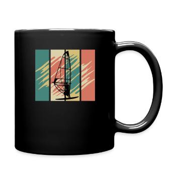 Windsurfing Windsurfers - Full Colour Mug - black - Right