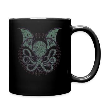 miscatonic - Tasse einfarbig - Schwarz - Rechts