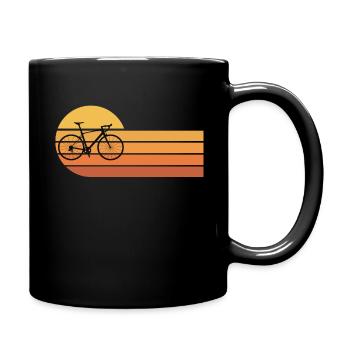Gravelbike Gravel Vélo de course Vélo - Mug uni - noir - Droite