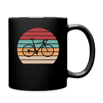 Gravelbike Gravel Vélo de course Vélo - Mug uni - noir - Droite