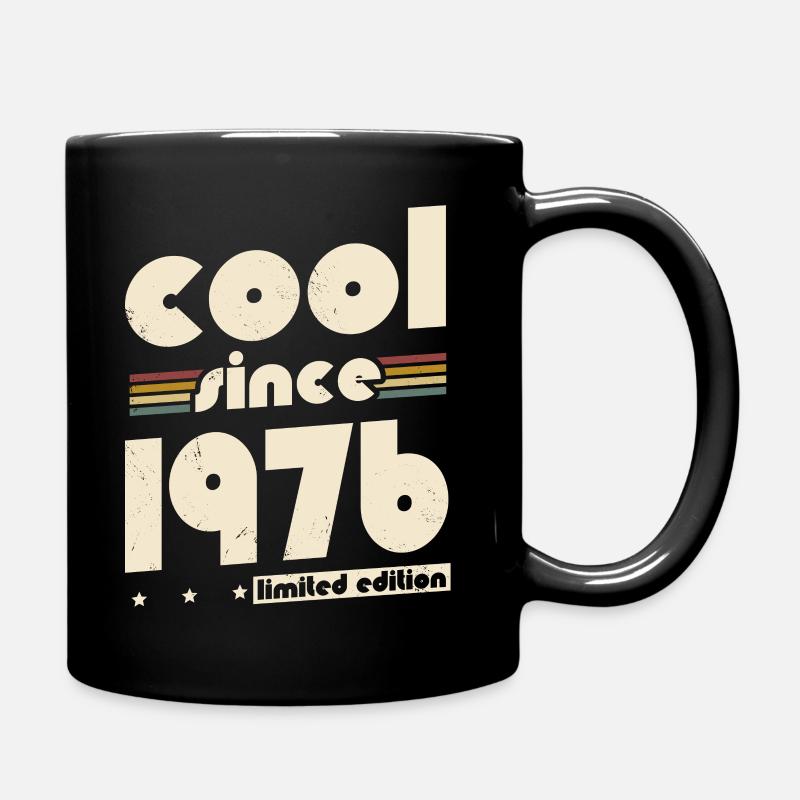Cool depuis 1976 anniversaire rétro 1976 - Mug uni - noir