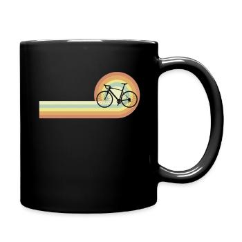 Gravelbike Gravel Vélo de course Vélo - Mug uni - noir - Droite