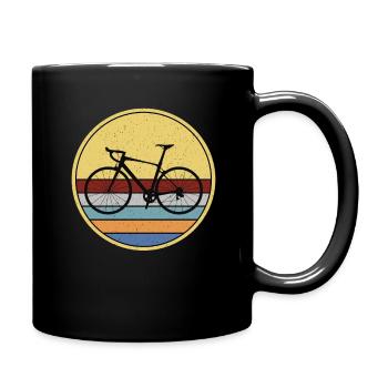 Gravelbike Gravel Vélo de course Vélo - Mug uni - noir - Droite
