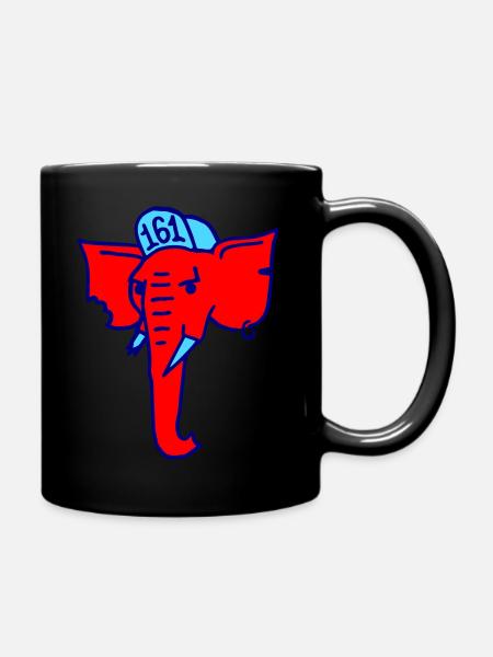 Alleyphant colors - Mug uni - noir