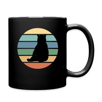 Ours Sauvage Ours brun - Mug uni - noir - Droite