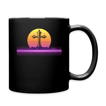 Christianisme religion chrétiens foi - Mug uni - noir - Droite