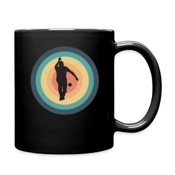 Pétanque Pétanque Pétanque Pétanque Boules Boules - Mug uni - noir - Droite