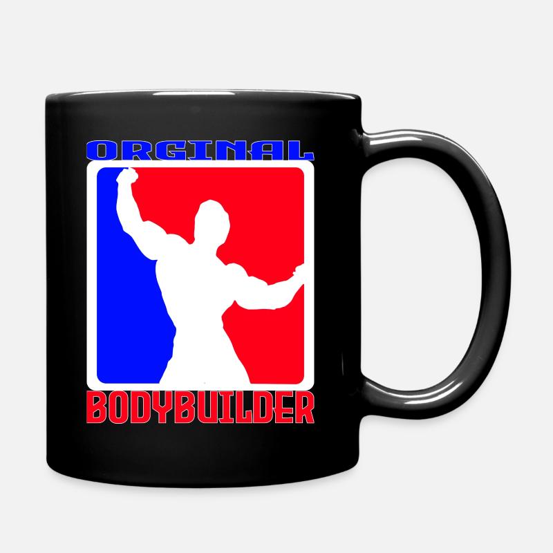 Bodybuilder, Oldschool Bodybuilder, Bodybulding - Tasse einfarbig - Schwarz