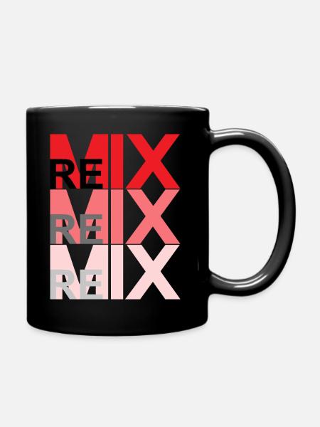 REMIX - Tasse einfarbig - Schwarz
