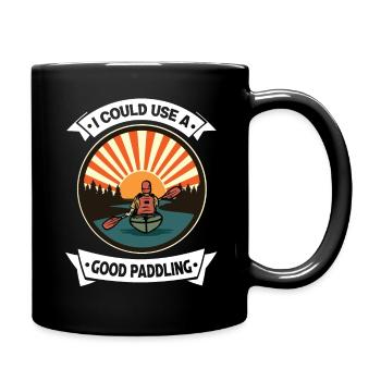 I COULD USE A GOOD PADDING - Mug uni - noir - Droite