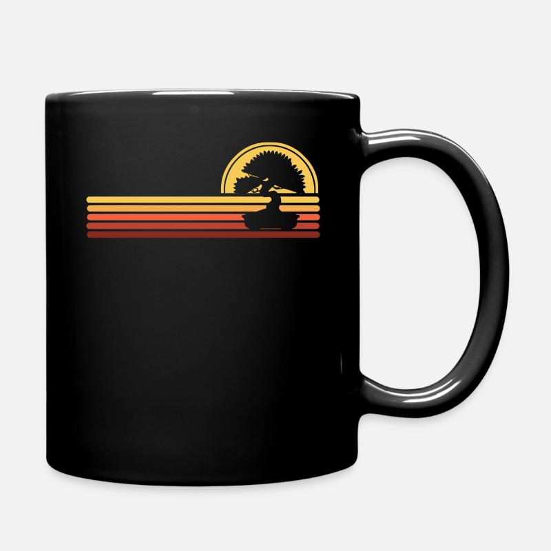 Bonsai - Tasse einfarbig - Schwarz
