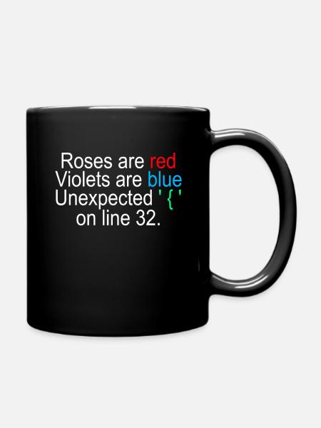 Programmierer Informatiker Programmieren - Tasse einfarbig - Schwarz