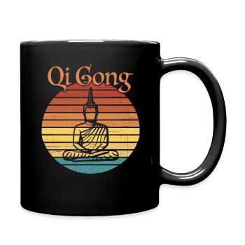 Qi Gong Chi Gong Qigong - Mug uni - noir - Droite