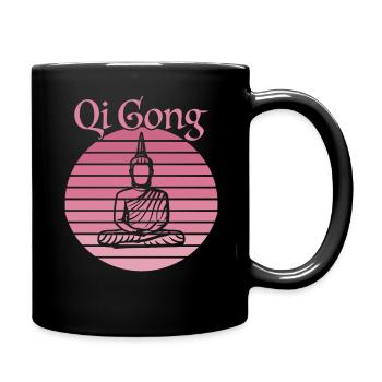 Qi Gong Chi Gong Qigong - Mug uni - noir - Droite