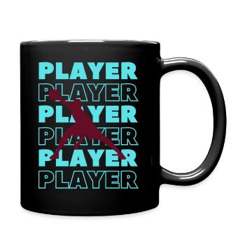 Basketball - Player - Full Colour Mug - black - Right