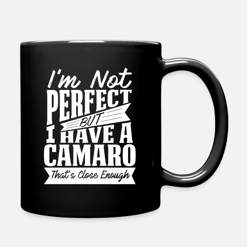 PERFEKT MIT CAMARO - Tasse einfarbig - Schwarz