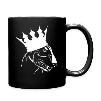BULLTERRIER BULL TERRIER - Mug uni - noir - Droite