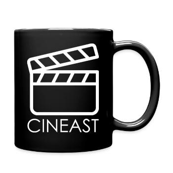 cineast - For film lovers - Full Colour Mug - black - Right