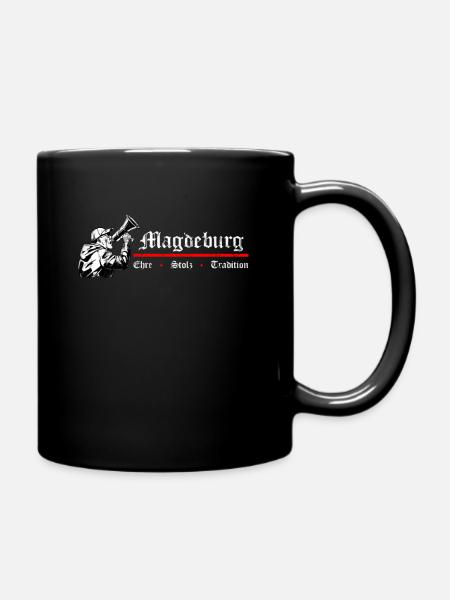 Magdeburg Ehre Stolz Tradition - Fussball - Tasse einfarbig - Schwarz