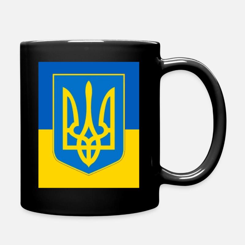 Ukraine - Full Colour Mug - black