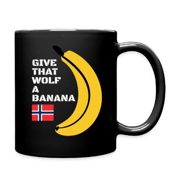Norway Eurovision 2022 - Full Colour Mug - black - Right