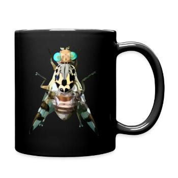 Mouche - Insecte - Zoologie - Mug uni - noir - Droite