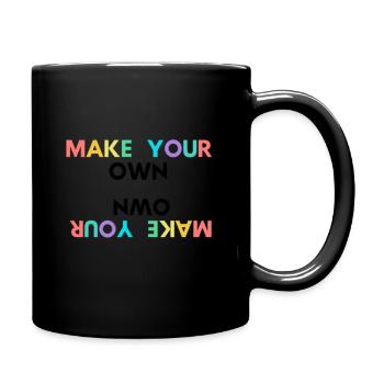 Make Your Own - Full Colour Mug - black - Right