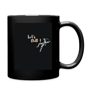 Let's Chill - Mug uni - noir - Droite