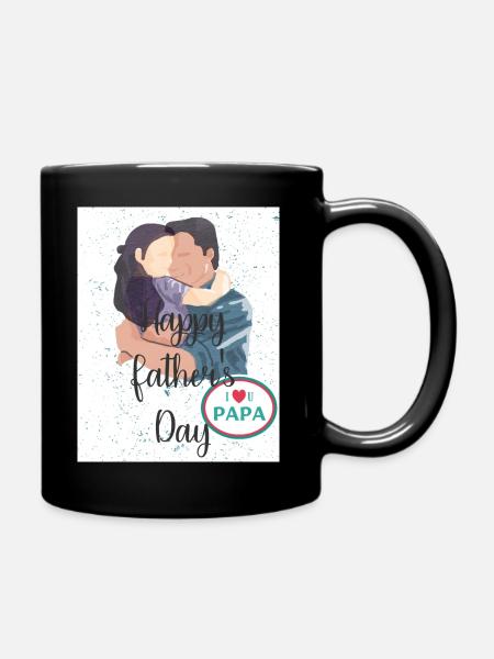Fête des Pères - Mug uni - noir