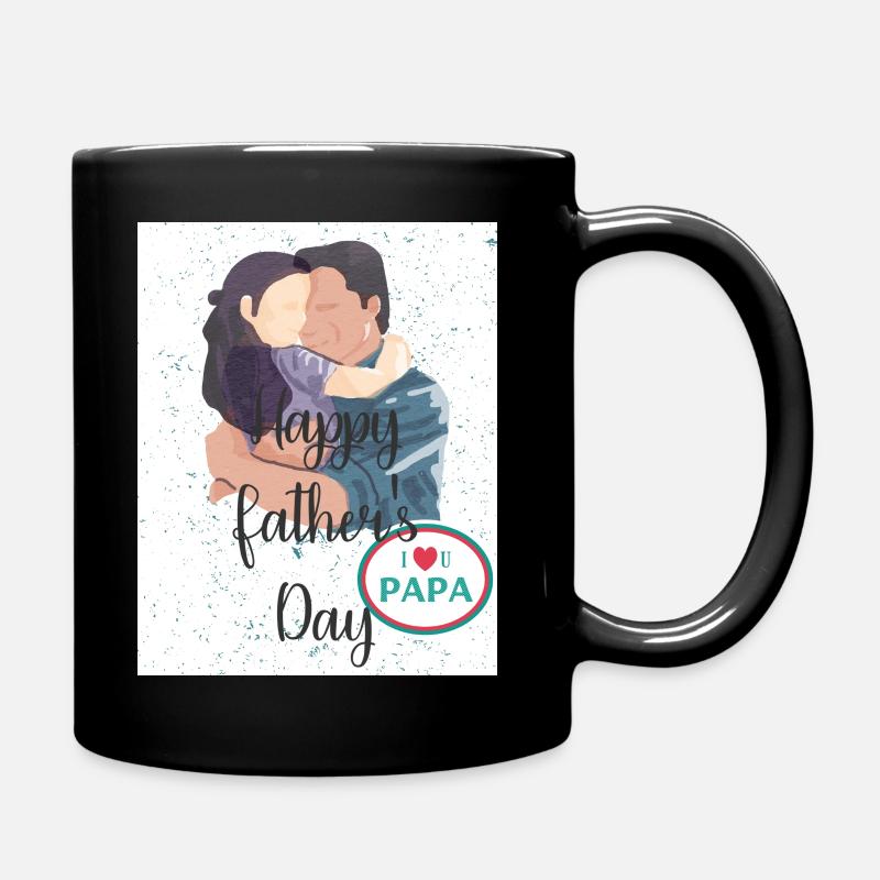 Vatertag - Tasse einfarbig - Schwarz