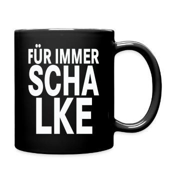 Forever Schalke (white) - Full Colour Mug - black - Right