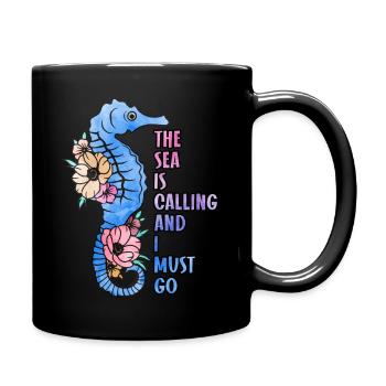 Ocean Sublimation - Full Colour Mug - black - Right